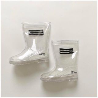 初回200円OFF【残り1点】clear rain boots 17cm(長靴/レインシューズ)