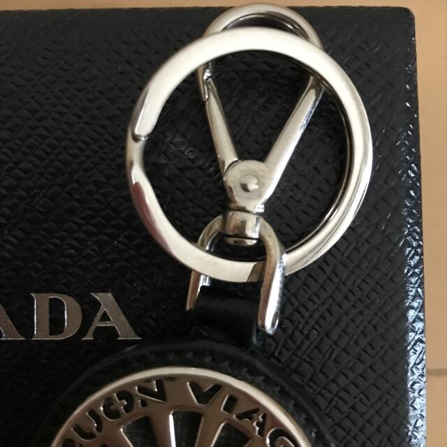 美品 PRADA プラダ キーリング キーホルダー バッグチャーム | www