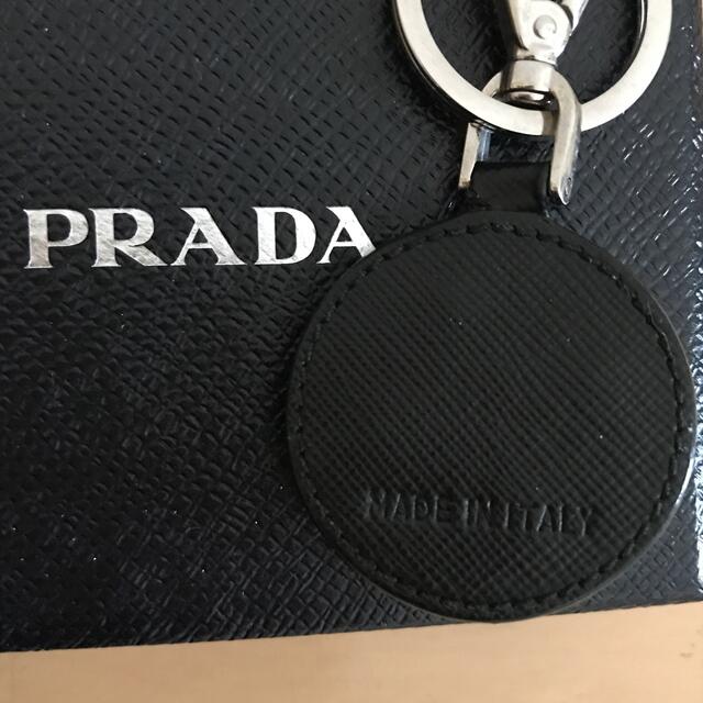 美品　PRADA プラダ　キーリング　キーホルダー　バッグチャーム