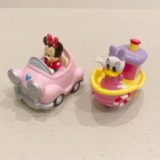 ディズニー(Disney)のディズニーリゾート ミニー  デイジー プルバックカー  チョロQ(キャラクターグッズ)