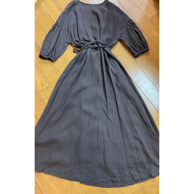 L'Appartement DEUXIEME CLASSE(アパルトモンドゥーズィエムクラス)の＊即購入OK＊l'appartement◉Linen Madam Dress◉ レディースのワンピース(ロングワンピース/マキシワンピース)の商品写真