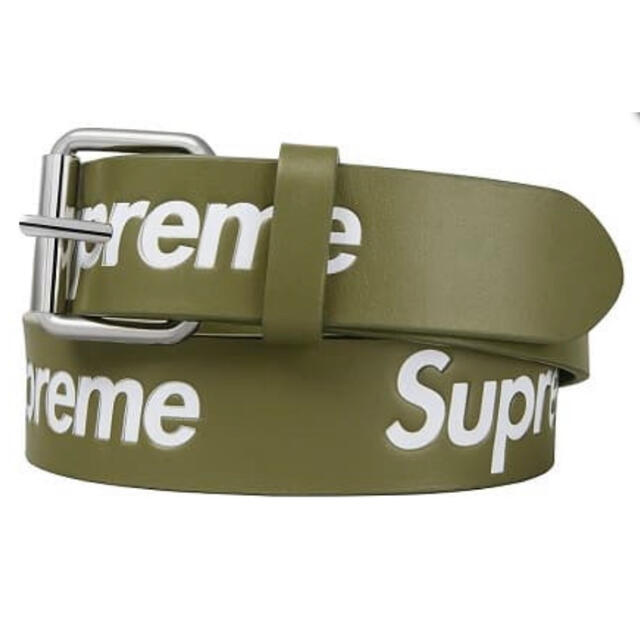 【S/Mサイズ】 Repeat Leather Belt supremeベルト