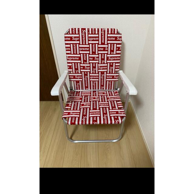 Supreme Lawn Chair  Red