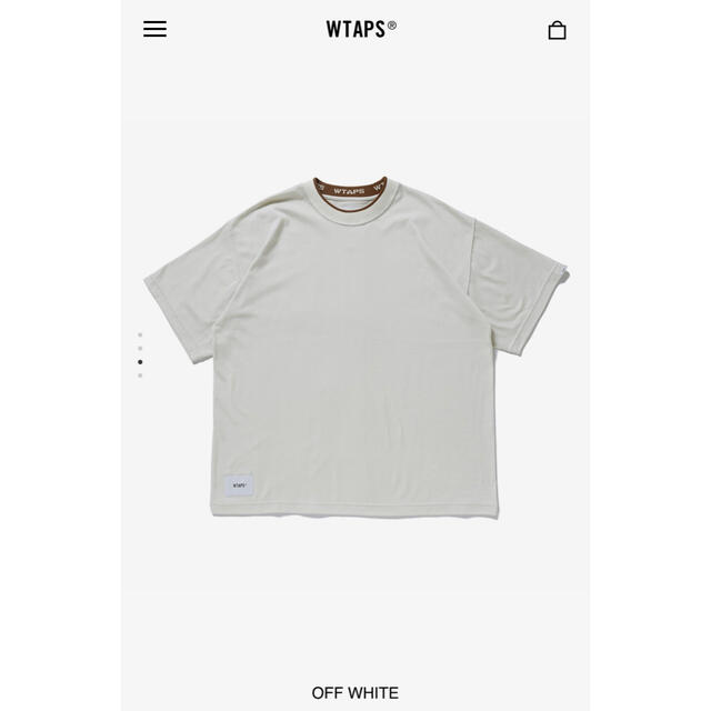 WTAPS  RING / SS / COTTON  OFF WHITE  M