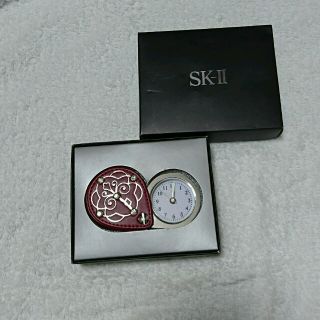 エスケーツー(SK-II)の新品未使用！SK-II 非売品 携帯用トラベルクロック (腕時計)