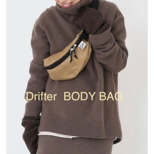 DEUXIEME CLASSE(ドゥーズィエムクラス)のDrifter ドリフター ★ BODY BAG ボディバッグ レディースのバッグ(ボディバッグ/ウエストポーチ)の商品写真