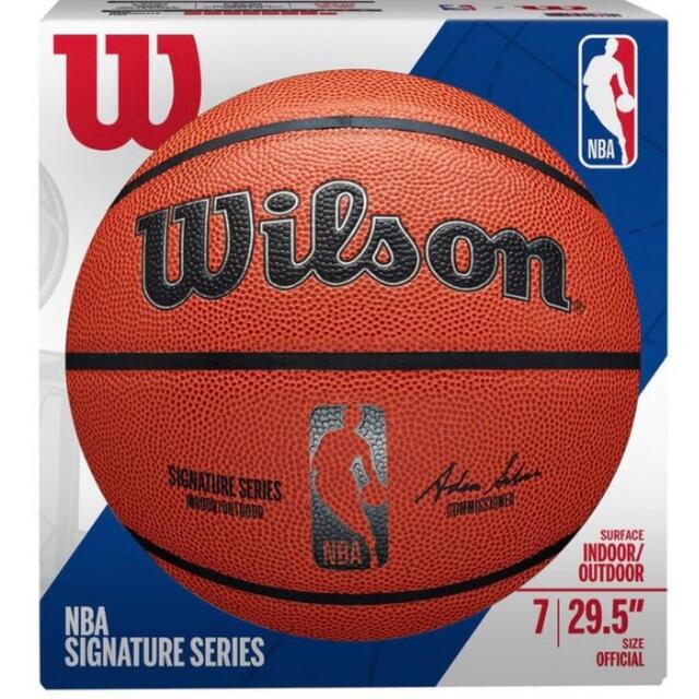 wilson(ウィルソン)のウィルソン NBA バスケットボール　7号球　2球 スポーツ/アウトドアのスポーツ/アウトドア その他(バスケットボール)の商品写真