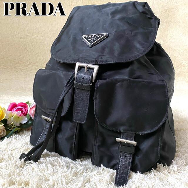 PRADA - 【良品】PRADA プラダ リュック ナイロン テスート 三角 ...