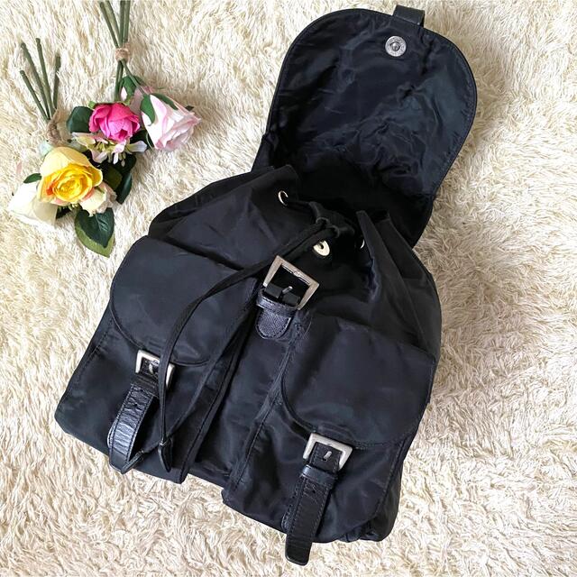 PRADA - 【良品】PRADA プラダ リュック ナイロン テスート 三角