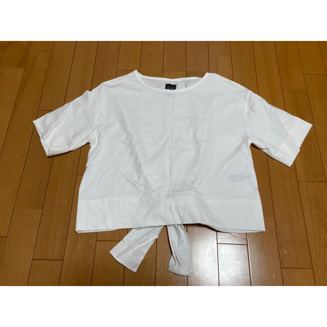 GAP(ギャップ)のGAP バックリボンTシャツ レディースのトップス(Tシャツ(半袖/袖なし))の商品写真