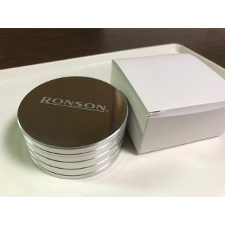 RONSON(ロンソン) アルミ製灰皿 蓋付き 日本製 シルバー RA10001(灰皿)