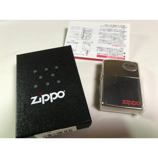 ジッポー(ZIPPO)のZIPPO ジッポライター ジッポー 2ZCL-RD シルバー ロゴ入り(タバコグッズ)