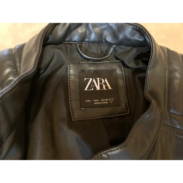 ZARA(ザラ)のZARA メンズ ライダースジャケット レザージャケット メンズのジャケット/アウター(ライダースジャケット)の商品写真