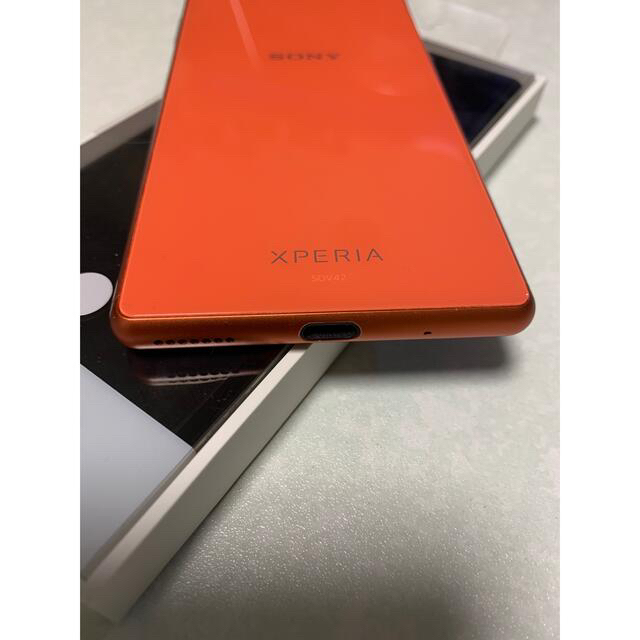 Xperia(エクスペリア)のXperia8 au版 SOV42 simロック解除 訳有り スマホ/家電/カメラのスマートフォン/携帯電話(スマートフォン本体)の商品写真