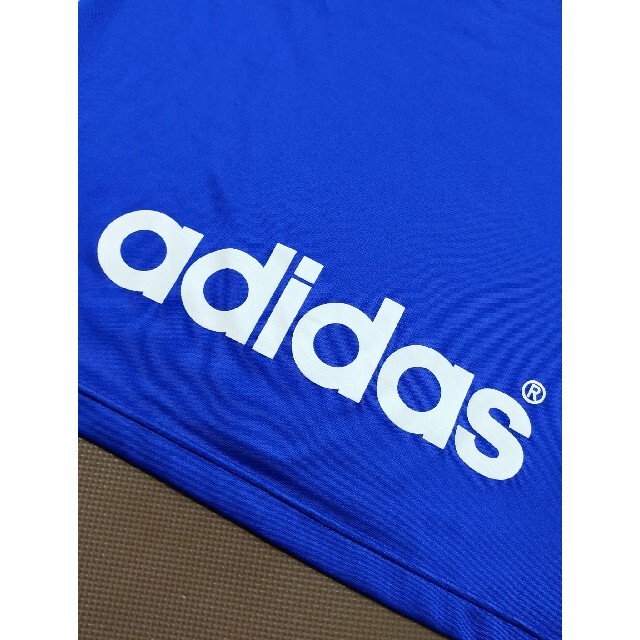 adidas(アディダス)の★ATJ-501 アディダス ジャージジャケット 青 サイズ O-XO スポーツ/アウトドアのトレーニング/エクササイズ(トレーニング用品)の商品写真