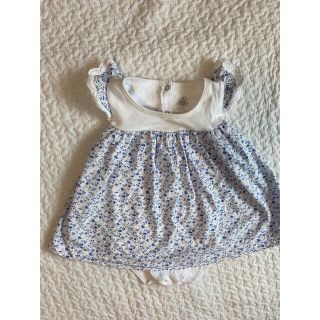 プチバトー(PETIT BATEAU)の【しまちゃん様専用】プチバトー　ロンパース　2点(ロンパース)