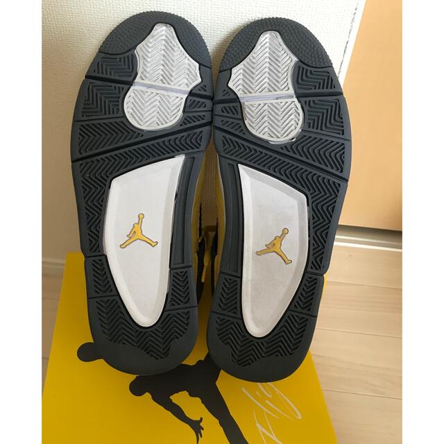 NIKE(ナイキ)のNIKE AIR JORDAN4 エアジョーダン4 ツアーイエロー 28㎝ 美品 メンズの靴/シューズ(スニーカー)の商品写真