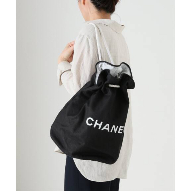 CHANEL シャネル 巾着 バッグ  プールバッグ