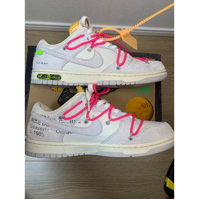 ナイキ ダンク LOW × off-white 27.5㎝ Lot 17