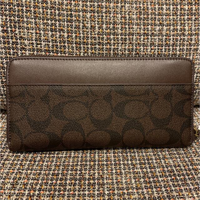 COACH(コーチ)の74597 コーチ　長財布　ブラウンシグネチャー メンズのファッション小物(長財布)の商品写真