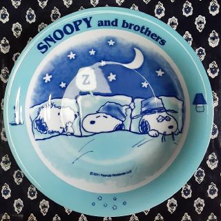 スヌーピー(SNOOPY)のスヌーピー　パスタ&カレー皿3枚(食器)