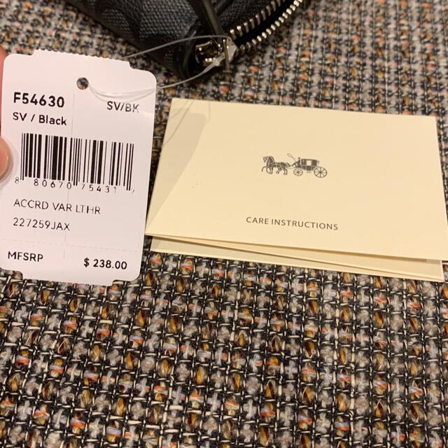 COACH(コーチ)の54630 コーチ　長財布　ブラックシグネチャー メンズのファッション小物(長財布)の商品写真