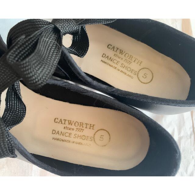 CATWORTH(カットワース)のCATWORTH  黒　タップシューズ レディースの靴/シューズ(ハイヒール/パンプス)の商品写真