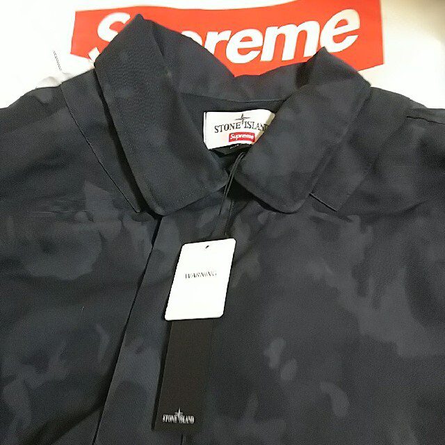 Supreme / Stone Island Reactive Ice Camo メンズのジャケット/アウター(レザージャケット)の商品写真