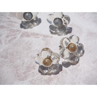flower mini pierce【silver】