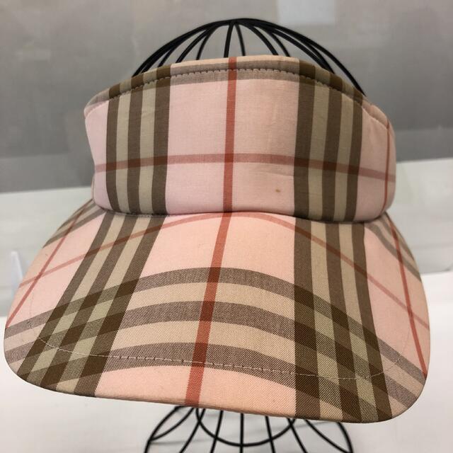 BURBERRY(バーバリー)のバーバリーズ　ノバチェック　サンバイザー レディースの帽子(ニット帽/ビーニー)の商品写真