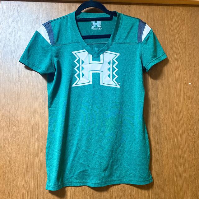 Tシャツ　スポーツ　ハワイ大学 レディースのトップス(Tシャツ(半袖/袖なし))の商品写真