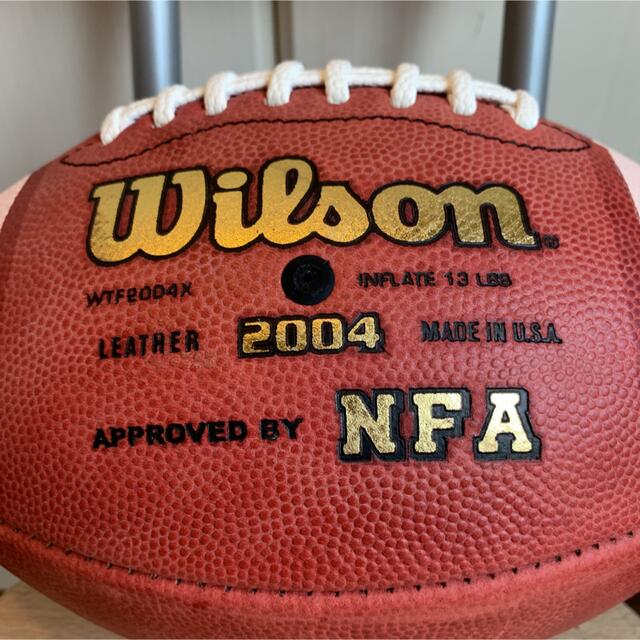 ウィルソン革ボール“LONGBOMB“ロングボム公式試合球 新品・未使用 ウィルソン革ボール“LONGBOMB“ロングボム公式試合球 新品・未使用