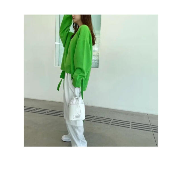 2021セール ルシェルブルー contrasting fabric pants Irene