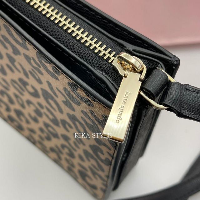 ケイトスペード バッグ katespade ヒョウ柄 ショルダーバッグ