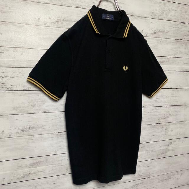 FRED PERRY(フレッドペリー)の【イングランド製】フレッドペリー　月桂樹　刺繍ワンポイントロゴ　ポロシャツ メンズのトップス(ポロシャツ)の商品写真