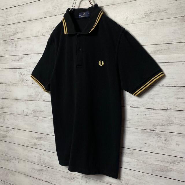 FRED PERRY(フレッドペリー)の【イングランド製】フレッドペリー　月桂樹　刺繍ワンポイントロゴ　ポロシャツ メンズのトップス(ポロシャツ)の商品写真