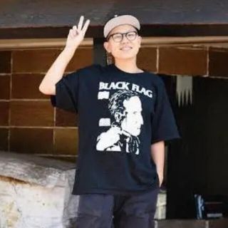 VERDY着用 BLACK FLAG Tシャツ(Tシャツ/カットソー(半袖/袖なし))