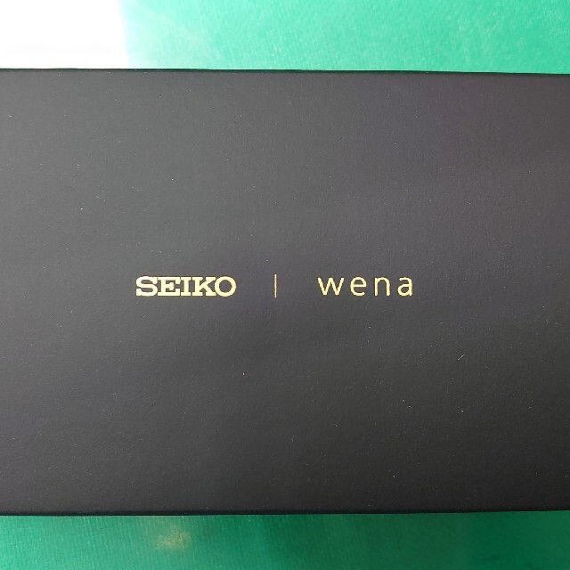 SEIKO(セイコー)の新品　wena LOWERCASE SEIKO WNW-SB15A/S　SONY メンズの時計(腕時計(デジタル))の商品写真