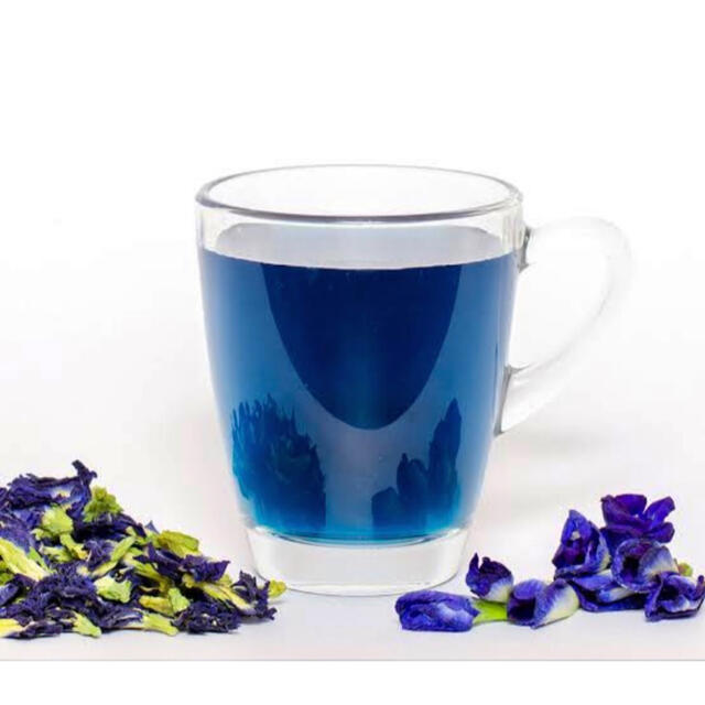 ★バタフライピーButterfly Pea35gタイ産100%Organic♪ 食品/飲料/酒の健康食品(健康茶)の商品写真