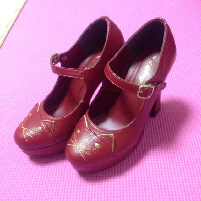 猫(=^ω^=)パンプス♡ レディースの靴/シューズ(ハイヒール/パンプス)の商品写真