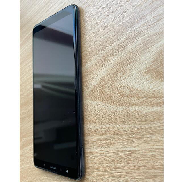 SAMSUNG(サムスン)の超美品SAMSUNG Galaxy A7 ブラック 楽天モバイル版 SIMフリー スマホ/家電/カメラのスマートフォン/携帯電話(スマートフォン本体)の商品写真