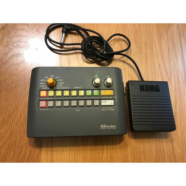 KORG(コルグ)のKR mini KORG RHYTHM + KORG PS-3  楽器の楽器 その他(その他)の商品写真