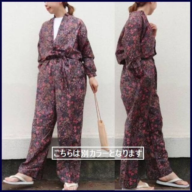 SOIL ソイル シルク混 花柄パンツ  ジャーナルスタンダード ラックス