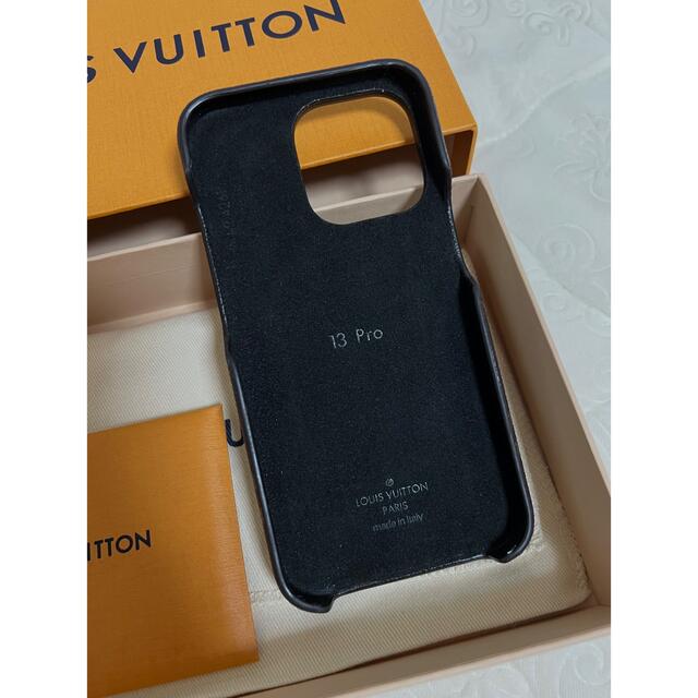 LOUIS VUITTON(ルイヴィトン)の【LOUIS VUITTON】バンパー ドーフィーヌ 13 PRO スマホ/家電/カメラのスマホアクセサリー(iPhoneケース)の商品写真