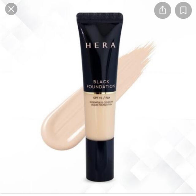 AMOREPACIFIC(アモーレパシフィック)のHERA BLACK FOUNDATION コスメ/美容のベースメイク/化粧品(ファンデーション)の商品写真