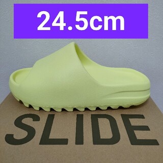 アディダス(adidas)のlicca様専用 YEEZY SLIDE Glow Green 24.5(サンダル)