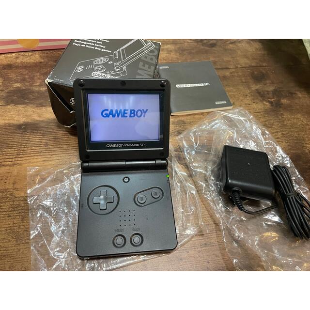売上最激安 レトロゲーム ゲームボーイアドバンスSP 本体 オニキス