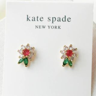 ケイトスペードニューヨーク(kate spade new york)の【新品】kate spade　ケイトスペード ニューブルームフラワーゴールドマ(ピアス)