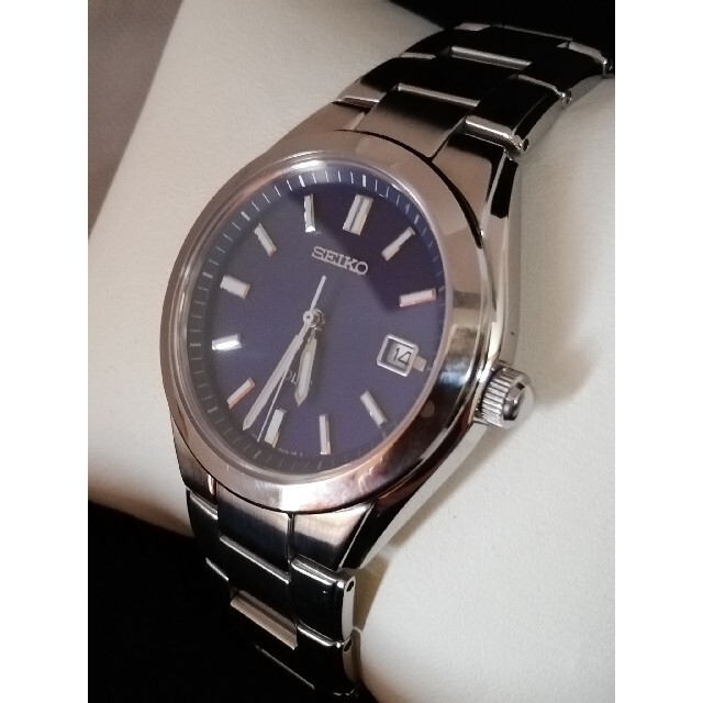 【ソーラー】セイコー SEIKO スピリット ネイビー V145-0BL0