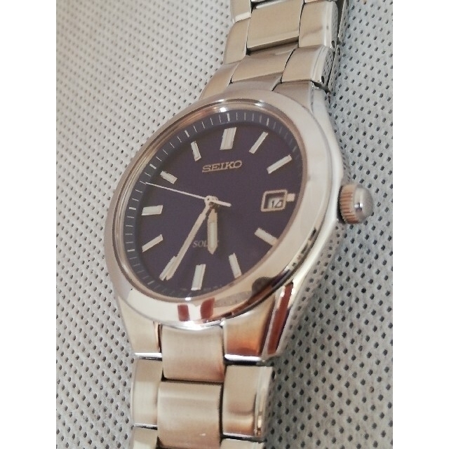 【ソーラー】セイコー SEIKO スピリット ネイビー V145-0BL0 4